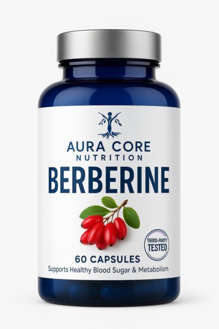 Berberine 1200 Mg, Tub of 60 Capsules